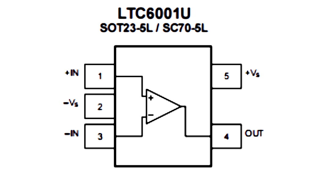 LTC6001U 引脚配置.png